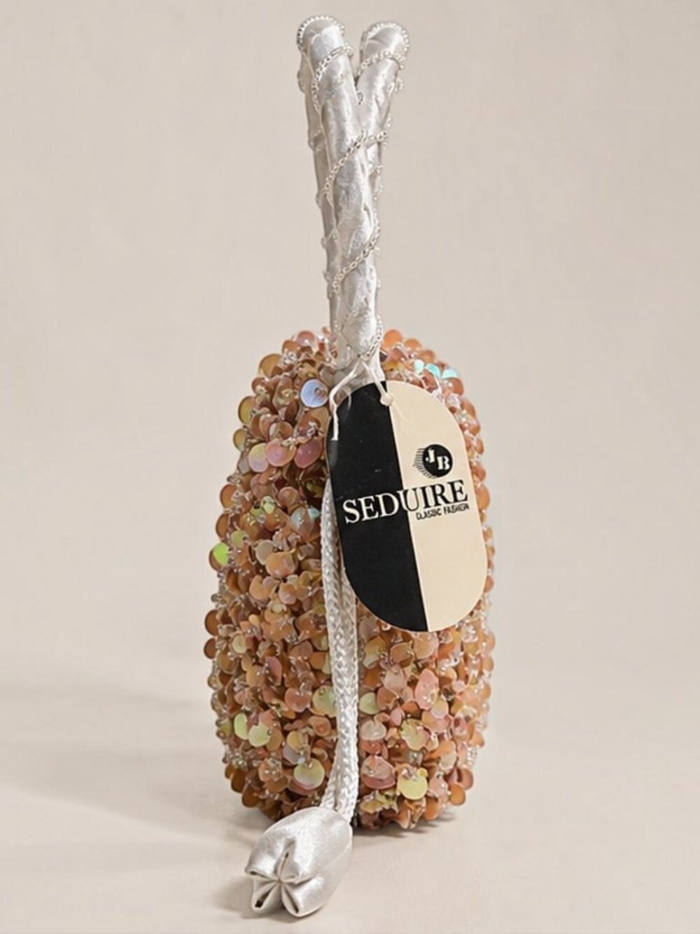 Seduire Classic Fashion Sequin Evening Bag Iridescent Mini Purse Made Korea Y2K - Picture 4 of 8